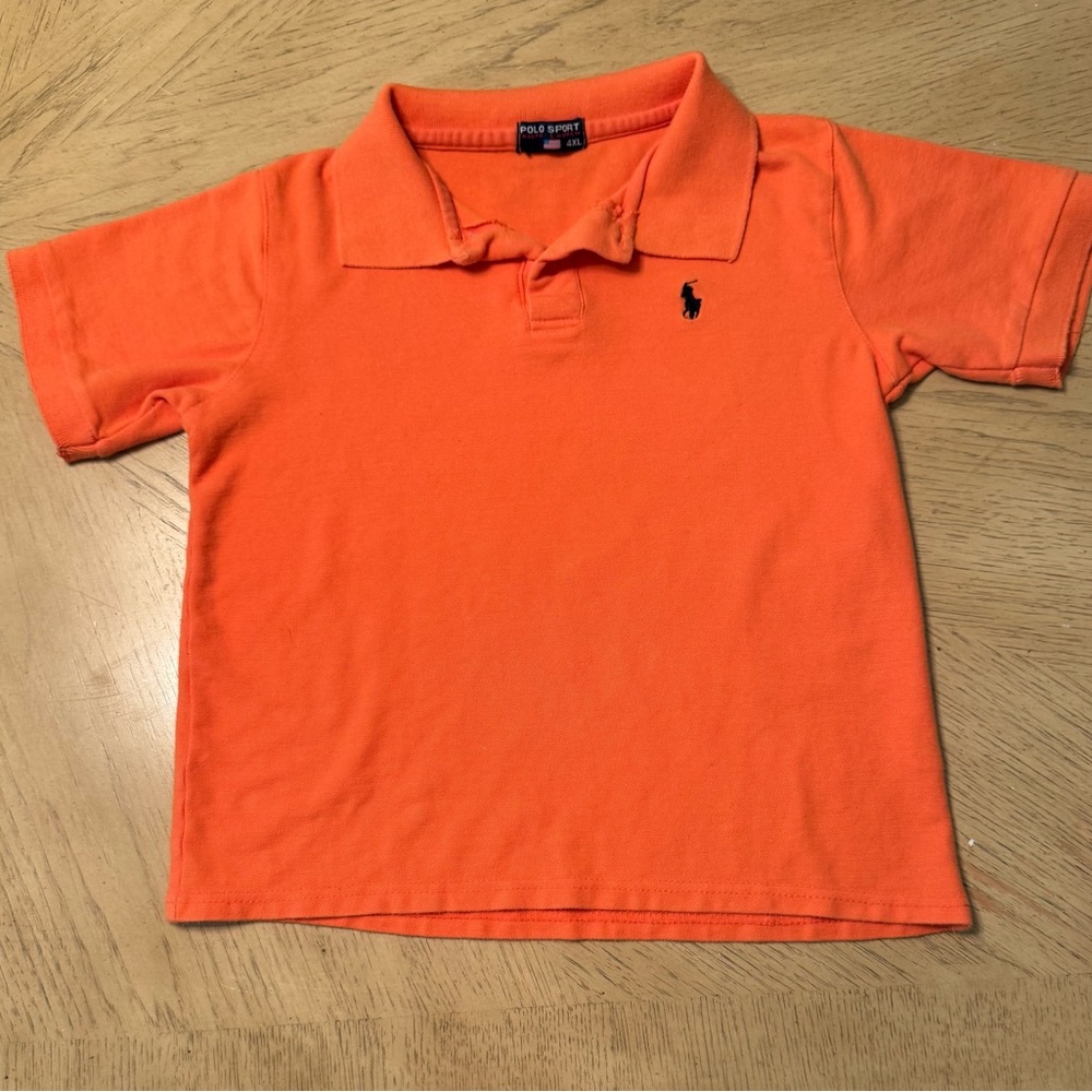 Polo by Ralph Lauren Kids Orange Polo Shirt